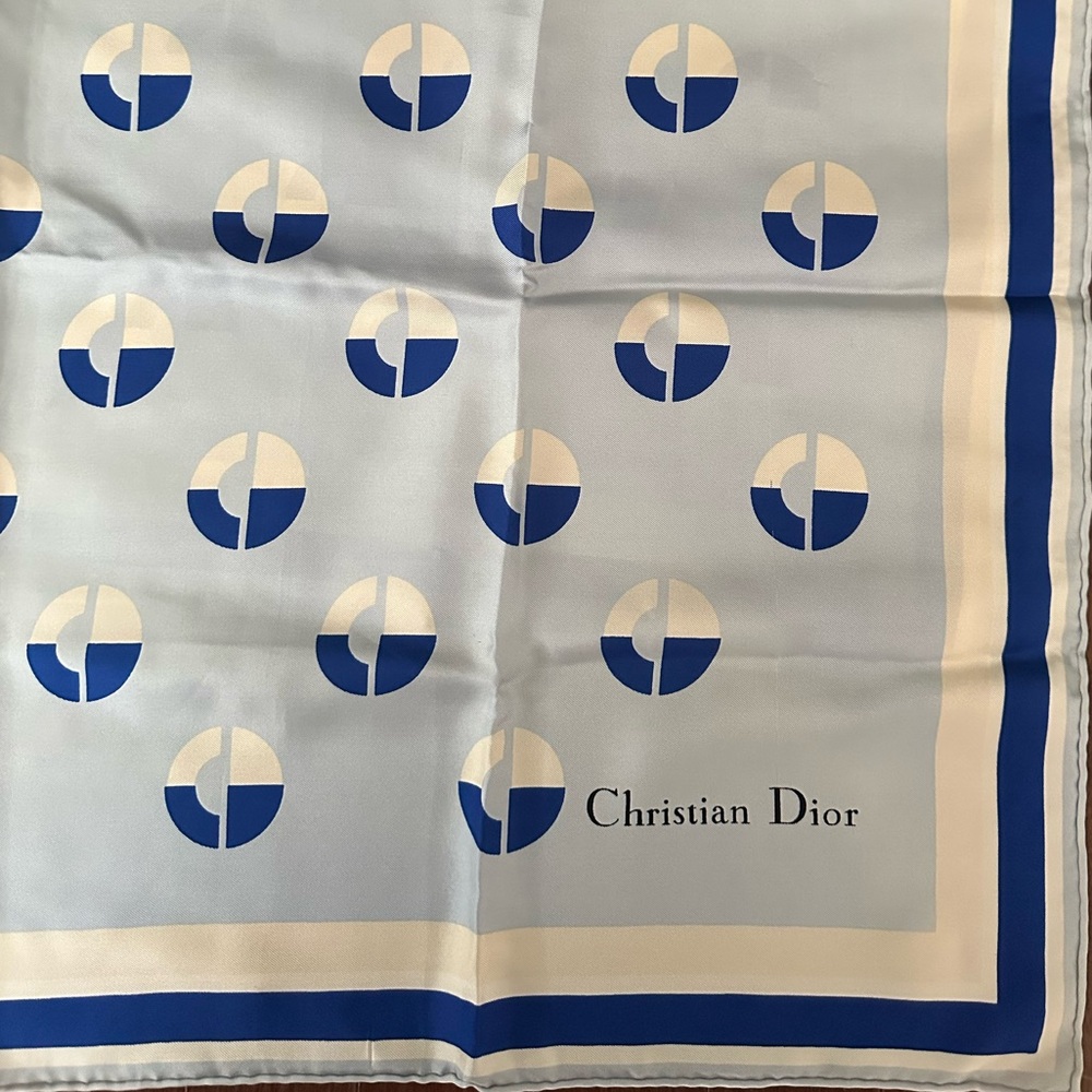 Dior Silk Square Scarf